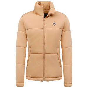 Veste matelassée en peau de mouton satinée OEM de haute qualité pour femmes, nouveau design pour l'hiver, respirant, imperméable, réversible, imprimé - Product Image 2