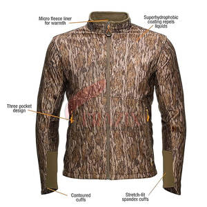 Chaqueta de Caza para Hombre, Impermeable, Camuflaje, para Excursiones de Caza, Chaqueta Cortavientos - Product Image 3