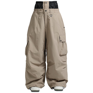 Nuevos pantalones de nieve para mujer, pantalones de esquí impermeables, a prueba de viento, estilo holgado para hombres de talla grande para snowboard de hip-hop al aire libre - Product Image 1