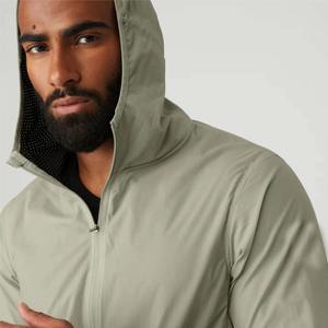 Veste Softshell Tendance Homme 2025 – Broderie Personnalisée sur le Devant, Style Urbain, Imperméable, Fermeture Éclair, Idéale Hiver, en Polyester, à Capuche - Product Image 5