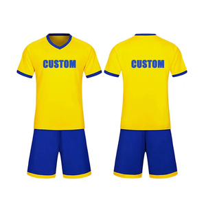 Nouvelle saison maillot de football football vente chaude uniformes de football bon marché séchage rapide tissu sublimé vêtements de football - Product Image 4