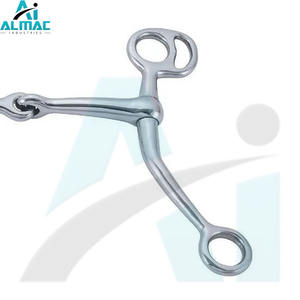 Mèche ALMAC Premium et réutilisable à faible port pour l'entraînement des chevaux Instruments chirurgicaux faciles à pression douce - Product Image 6
