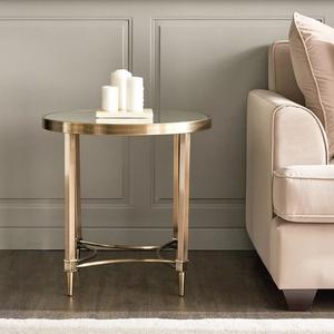 Meilleure vente Tables d'appoint carrées de luxe légères de style moderne Table de chevet simple avec coins cousus Tables de loisirs - Product Image 2