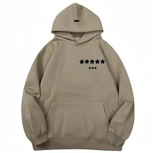 Nouveautés de haute qualité Logo personnalisé Streetwear surdimensionné goutte épaule femmes homme vêtements d'hiver à capuche/sweats-shirts - Product Image 1