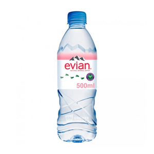 350ml 500ml 750ml Botella de vidrio de agua mineral Evian de refrescos de champán de gama alta - Product Image 1