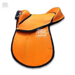 Vente en gros de selle de cheval en cuir synthétique, couleurs personnalisées, selle anglaise style équestre, meilleur vendeur indien - Product Image 2