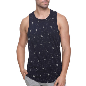 เสื้อกล้ามผู้ชายผ้าฝ้ายสำหรับฤดูร้อน เสื้อยืดแขนกุด สไตล์สตรีทแวร์ เสื้อกล้ามลำลอง แฟชั่น พิมพ์ลายโลโก้ - Product Image 5