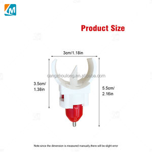 Bebedero Automático de Acero Inoxidable y Plástico YYW LM-48 <span class=keywords><strong>para</strong></span> Pollos de Engorde y <span class=keywords><strong>Gallinas</strong></span> Ponedoras - Product Image 2