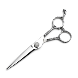 Ciseaux de barbier de qualité supérieure, manche en céramique, meilleurs ciseaux de coiffure, lame en acier inoxydable, tranchante - Product Image 4