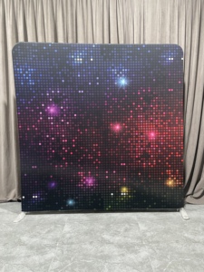 Impresión colorida personalizada, fotomatón, almohada, fotografía, tela de tensión, pantalla de fondo, 8 pies x 8 pies - Product Image 2