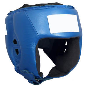 Casque de boxe de compétition haut de gamme sans protège-joues, léger, à visage ouvert, protection pour la tête pour une visibilité et une vitesse maximales - Product Image 1