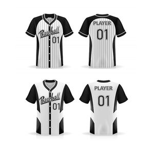 ชุดกีฬาเบสบอลคอวีระบายอากาศได้สำหรับซอฟท์บอล - Product Image 6