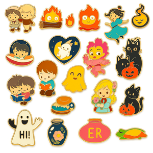 Tùy chỉnh thiết kế của doanh nghiệp Lapel <span class=keywords><strong>pins</strong></span>, kim loại 2D và 3D màu men <span class=keywords><strong>pins</strong></span>, logo, chữ và số, dễ thương pin phù hiệu - Product Image 5