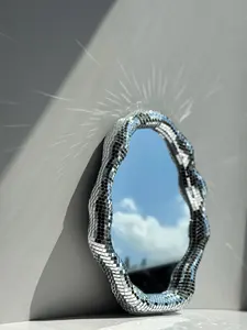 Espejo de pared sin marco moderno más vendido para la decoración interior del hogar y la Oficina y la decoración festiva a los mejores precios - Product Image 4