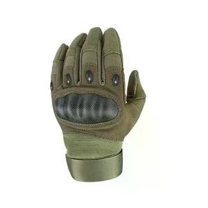 Guantes tácticos de combate de dedo completo personalizados para hombre, protectores de manos, pantalla táctil, caza, tiro, hechos de cuero sintético, impacto/deslizamiento - Product Image 2