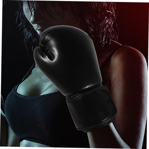 2024 nouveautés Logo personnalisé gants de boxe en cuir professionnels séchage rapide léger conception antidérapante pour Kick Boxing - Product Image 5