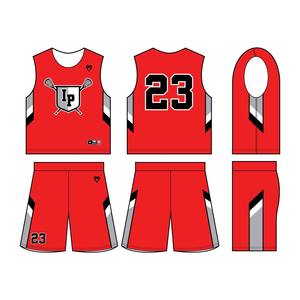 Best Price Custom Lacrosse Pinnies Mesh Reversible Sublimated with Sponsor Logos Direct From Factory Field Hockey Clothing - Product Image 2
