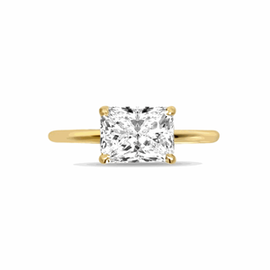 แหวนหมั้นเพชรสำหรับผู้หญิงรูปทรงสดใส - Product Image 1