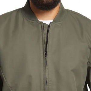 Hot Selling Custom Cool Style <b>Men's</b> Breathable Quick Dry Polyester/Nylon Winter Bomber <b>Jacket</b> High Quality Wholesale Street Wear - Product Image 2