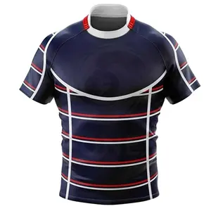 Roupa de rugby 2024 Uniforme de rugby com design mais recente, roupa esportiva personalizada, uniforme de rugby de marca própria para roupas, design OEM