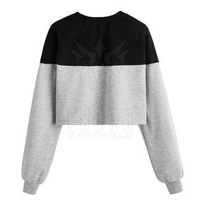 Nueva Llegada, Sudadera Corta Informal para Mujer, Logotipo Personalizado, Alta Calidad, Ecológica, Ligera, Transpirable, al por Mayor - Product Image 2