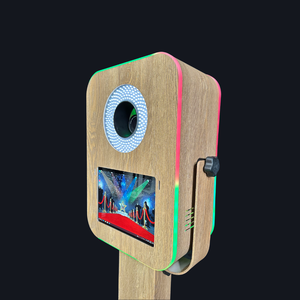 Édition limitée intemporelle T12 LED Photobooth Shell compatible Surface Pro X/8/9 iPad Pro 7ème génération Appareil photo SLR Utilisateurs - Product Image 3