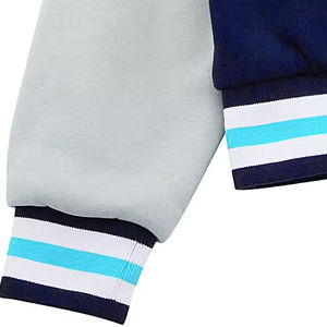 Chaquetas de Uniforme Universitario Personalizadas para Hombre, Diseño Colorido, Impermeables para Invierno, con Logotipo Frontal, Estilo Varsity, para Equipos de Béisbol - Product Image 6