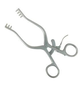 Retractor mastoideo de autorretención de acero inoxidable Fuente de alimentación manual 6'' - Product Image 3