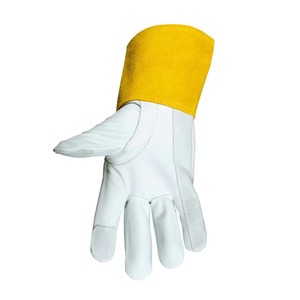 Guantes de trabajo de cuero sin polvo sin silicona resistentes al desgaste antideslizantes personalizables de calidad superior Guantes de seguridad industrial - Product Image 2