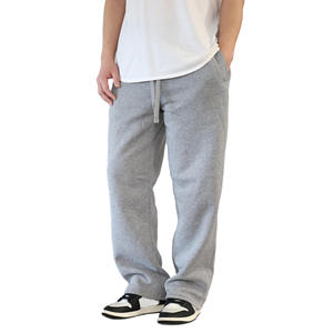 กางเกงกีฬาขนแกะเอวสูงและทรงหลวมสำหรับผู้ชายกางเกงกีฬาแฟชั่นแบบลำลองมีกระเป๋าเชือกรูด - Product Image 4