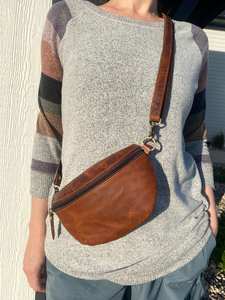 Sacs de taille pour dames Ceinture réglable Sacs de poitrine de luxe en cuir de haute qualité Sac banane pour femmes LFP-0022 - Product Image 3