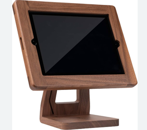 Soporte de Madera para Tablet POS con Seguridad Biométrica - Product Image 1