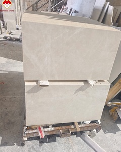 Marbre beige clair Baiyulan moderne, découpé sur mesure 30*60 et 40*80 cm, marbre beige magnolia poli pour panneau mural et <span class=keywords><strong>carrelage</strong></span> de sol de villa - Product Image 2
