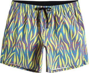 Pantalones Cortos Deportivos para Hombre de 7 Pulgadas, Ligeros, de Poliéster y Elastano, Diseño Sólido, Estilo Casual con Bolsillos con Cremallera - Product Image 1