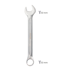 Chiave Combinata Plus 32x32 in Acciaio Cromo Vanadio DIN3113 - Product Image 2