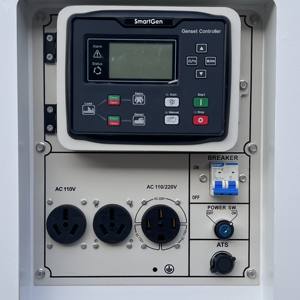 Courant direct diesel silencieux commercial industriel de vitesse du cadre ouvert 1500rpm du groupe électrogène 30kW 40kW 50kW pour l'usage de secours - Product Image 6