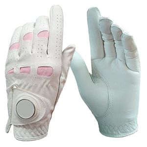 Logo personnalisé Gants de golf pour hommes droitier Meilleure vente Gants de golf en cuir blanc Nouvelle arrivée Gant de golf - Product Image 1