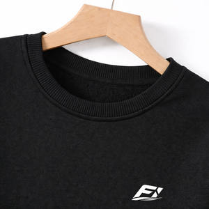 Conjuntos de Chándal de Forro Polar Negro Personalizados para Hombre, Fabricante de Equipamiento Deportivo de Marca Privada OEM, Conjuntos de Sudadera y Pantalones Deportivos al por Mayor ODM, Proveedor B2B - Product Image 4