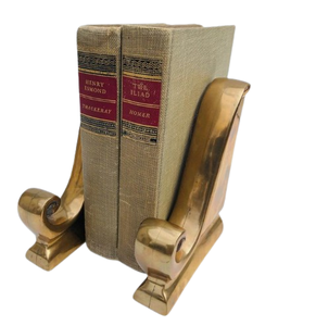 Serre-livres en laiton et métal au design personnalisé Superbe décoration pour la maison et le bureau Décoration de table pour salon Cadeaux pour la maison - Product Image 1