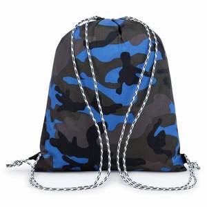 Custom Logo Full Digital Printing 2025 New High Quality Polyester Waterproof Unisex Sports <b>Drawstring</b> <b>Backpack</b> Ronpex - Product Image 2