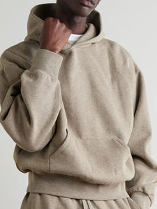 Sudadera con Capucha Gruesa al por Mayor para Hombre, Talla Grande, con Logotipo Personalizado, Sudadera de Lujo de Algodón, Sudadera Lisa Personalizada Unisex de Ako - Product Image 2