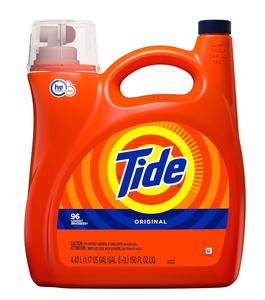 Detergente líquido para ropa de alta eficiencia Tide Ultra Concentrado, Original-110 Cargas - Product Image 1