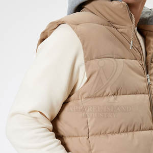 Venta Directa de Fábrica, Chaleco Acolchado Personalizado de Alta Calidad, Transpirable, Informal, para Hombre, para Invierno, 100% Poliéster - Product Image 6