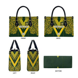 Grossisti Australia Rugby arte aborigena Design sportivo Custom borse di alta qualità per le donne di lusso con logo - Product Image 3