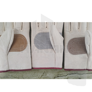 ถุงมือเชื่อมหนังโลโก้ตามสั่งอุปกรณ์ป้องกันคุณภาพสูงสำหรับช่างเชื่อมและผ้าจากปากีสถาน - Product Image 3