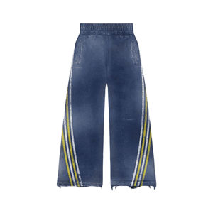 Chándales con logotipo impreso personalizado para hombre, conjuntos de chándal para hombre, chándal informal con bolsillo Kangro, chándales de lana de algodón 100% para hombre - Product Image 4