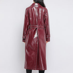 2020 unisexe Pakistan en cuir véritable manteaux longue longueur haute qualité toile prix de gros en cuir véritable produits à vendre - Product Image 3