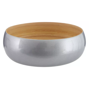 ชามสลัดไม้ไผ่ปั่นเป็นมิตรต่อสิ่งแวดล้อมเครื่องใช้บนโต๊ะอาหารในร้านอาหารขายส่งราคาดีจากโรงงานเวียดนาม - Product Image 1