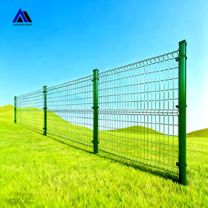 Clôture anti-escalade en treillis soudé incurvé en 3D, facile à installer, en gros à bas prix, pour les projets d'infrastructures aéroportuaires - Product Image 2