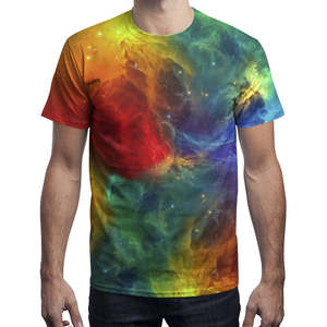 Venta al por mayor por encargo OEM hombres sublimación camiseta algodón camiseta impresión personalizada hombres camisetas con logotipo de colores personalizados - Product Image 5